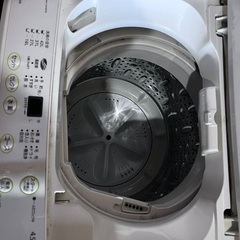 無料！小型洗濯機（4.5kg）※自取限定・4/30まで