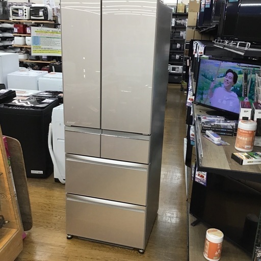#D-58【ご来店頂ける方限定】MITUBISHIの6ドア冷凍冷蔵庫です