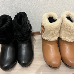 ブーツ 22cmの画像