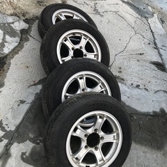 タイヤ・ホイールセット　175/80/16  ジムニーJB23
