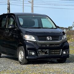 【車検なし】H26/Nワゴン/カスタム/4WD/18万キロ/プッ...