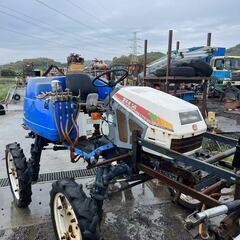 【福岡県みやま市】 ガソリンエンジン　イセキ 乗用管理機 JK1...