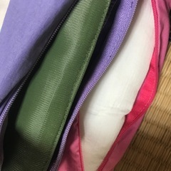 キルト風座布団カバー2枚組の画像