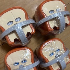 【 未開封 】　パンどろぼう ガシャポン 4個セットの画像