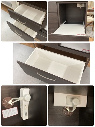 ジモティー限定価格！S784 ⭐ NITORI ニトリ キッチンボード 食器棚 コパン COPAIN80 幅80cm USED