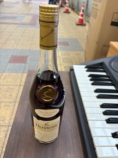 Hennessy ヘネシー VSOP コニャック ブランデー ファインシャンパーニュ スリム グリーンボトル 700ml 40度 古酒
