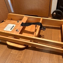 【中古品】子ども用ハイチェア　お譲り先決まりましたの画像