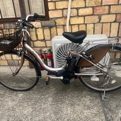 美品✨ ブリヂストン電動自転車、バッテリー12.8Ah