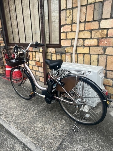 美品✨ ブリヂストン電動自転車、バッテリー12.8Ah