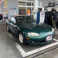 １７年　ロードスター1.８　塗装済み満タン車検受け渡し走行９万キロ台