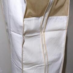 マチ付き布製ハンガーカバーロングの画像