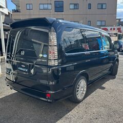 ステップワゴン　スパーダ　H16年式　90000ｋｍ　車検R7.12月　RAYS17インチAW　片側電動スライドドア　ETC　カーナビ　の画像