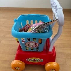 アンパンマン いっしょにおかいもの♪ショッピングカートの画像