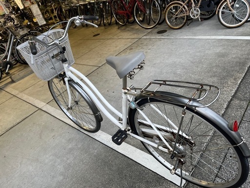 大人用】整備済中古自転車 CBA26型cierous ベージュ色 <自転車の