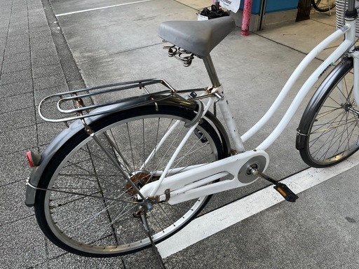 大人用】整備済中古自転車 CBA27型カジュリー 銀色 <自転車のオオムラ