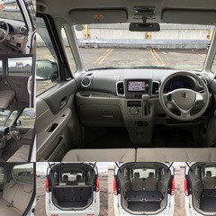 ★最安！★GW間に合います！★スズキ★スペーシア★4WD！★ワンオーナー！★禁煙車！★乗って帰れます！★アイドリングストップ！★低燃費！★エネチャージ！★ナビ！★テレビ！★バックカメラ！★ Bluetooth！ ★記録簿有！★長期車検付！★全国格安陸送可能！★の画像