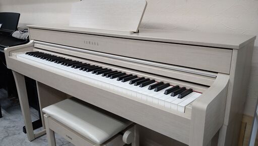 Yamaha 電子ピアノ クラビノーバ CLP-635WA YAMAHA CLP-635WA 17年製 中古 電子ピアノ 椅子付き