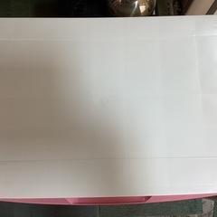 【リサイクルサービス八光】幅５５cm　４段プラチェスト　ピンクの画像