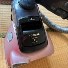 TOSHIBA VC-C11A ピンク キャニスター掃除機 (エミ) 千代県庁口