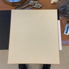 ☆値下げ☆　K2504-652 虎画 色紙 キズ汚れ有り の画像