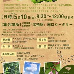 手賀沼でお散歩しぜん観察会2025