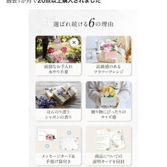新品未使用　ソープフラワー　父の日　ギフトの画像