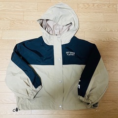 ピンクラテ　短丈　ウインドブレーカー　レディース キッズ　XS/150