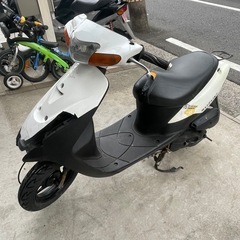 スズキ　レッツ2 フロント事故車