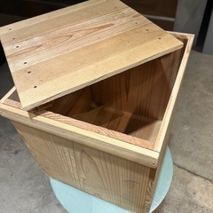 木の箱の画像
