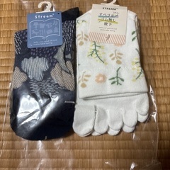 靴下2足セット　新品未使用