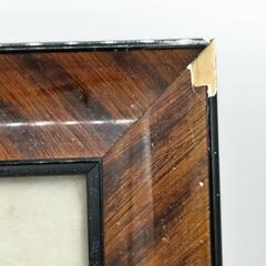 標本　養殖真珠貝額装壁飾りの画像