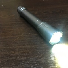 受け付け再開サングラスと懐中電灯の画像