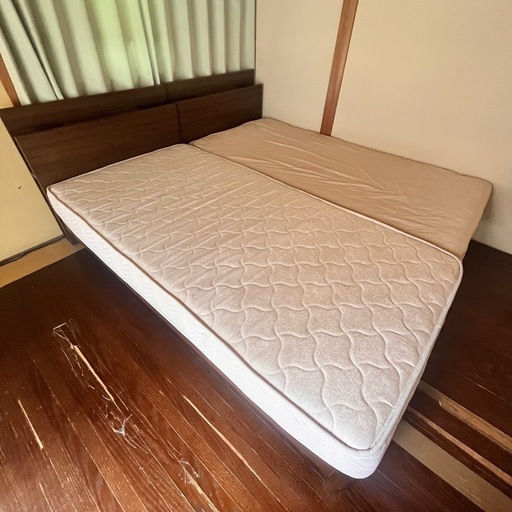 【決まりました】シングルベッド（すのこタイプ）×2セット
