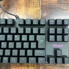 🎉✨ 【美品】WizarD KL21C1 メカニカルキーボード（赤軸・使用2週間） ✨🎮★6637★の画像