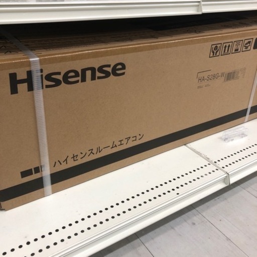 安心の1年間保証付き！壁掛けエアコンHisense2024年製2.8kw 3.6kw【トレファク堺福田店】