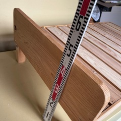 杉手作りベッド子供用80×120未使用の画像
