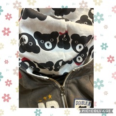 Miki House DBロゴパーカー 100サイズの画像