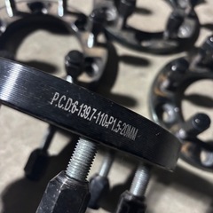 ワイトレ20mm 4枚　6穴の画像