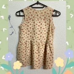 branshes ワンピース　110 花柄の画像