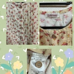 branshes ワンピース　110 花柄の画像