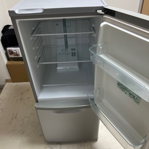 Panasonic NR-B145W 冷蔵庫 シルバー - メルカリ