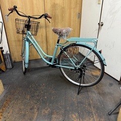 新車　nikki classic　26インチ　LEDライト　6段変速 楽天市場】自転車 26インチ LEDオートライト 完成品【東京神奈川