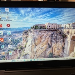 FUJITSU ノートパソコン　の画像