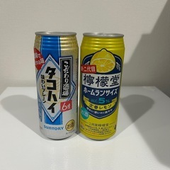 タコハイ　檸檬堂　大きいサイズ