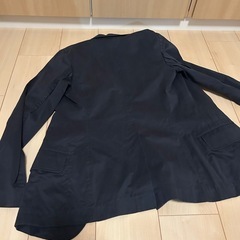 ユニクロ UNIQLO　レディース　ジャケット 紺色 丈長めの画像