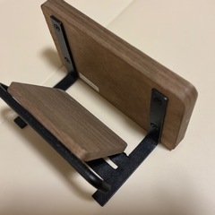 決まりました！トイレットペーパーホルダー　アイアン×木