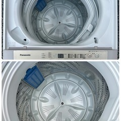 【美品 分解洗浄クリーニング済】2020年 洗濯機 5.0kg Panasonic NA-F50B13【PayPayお支払い出来ます】の画像