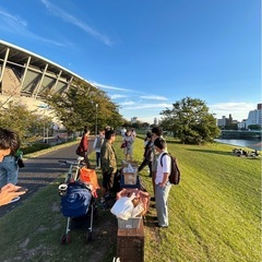 4/26(日）　河川敷BBQ🏕️🍖