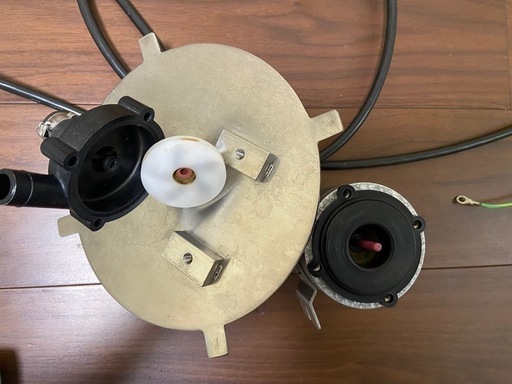 ADA スーパージェットフィルターES-600(リリィパイプ、新品クリアホース、濾過材付き)