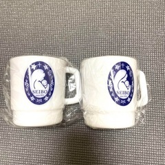聖母病院　プラスチック　コップ　カップ　2つ